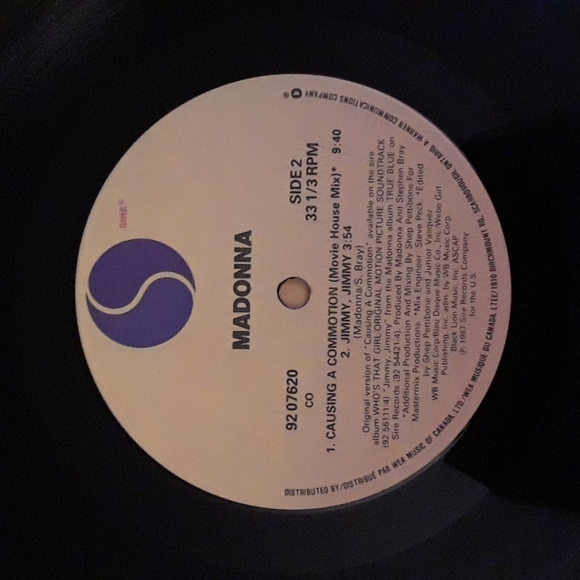 Madonna. Causing A Commotion. 1987 - Picture 4 of 4